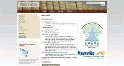 Desktop Screenshot of cynthianalibrary.org